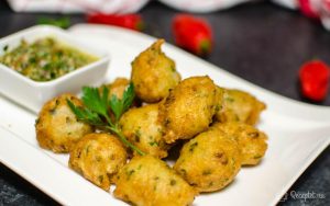 Accra, yummy caribbean fish croquettes, deep fried
