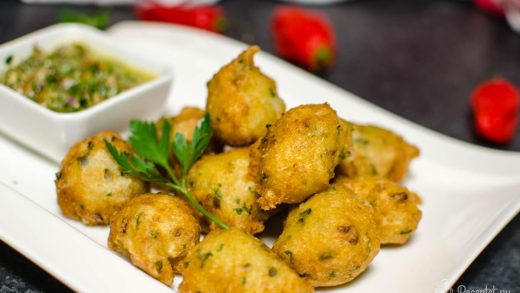 Accra, yummy caribbean fish croquettes, deep fried
